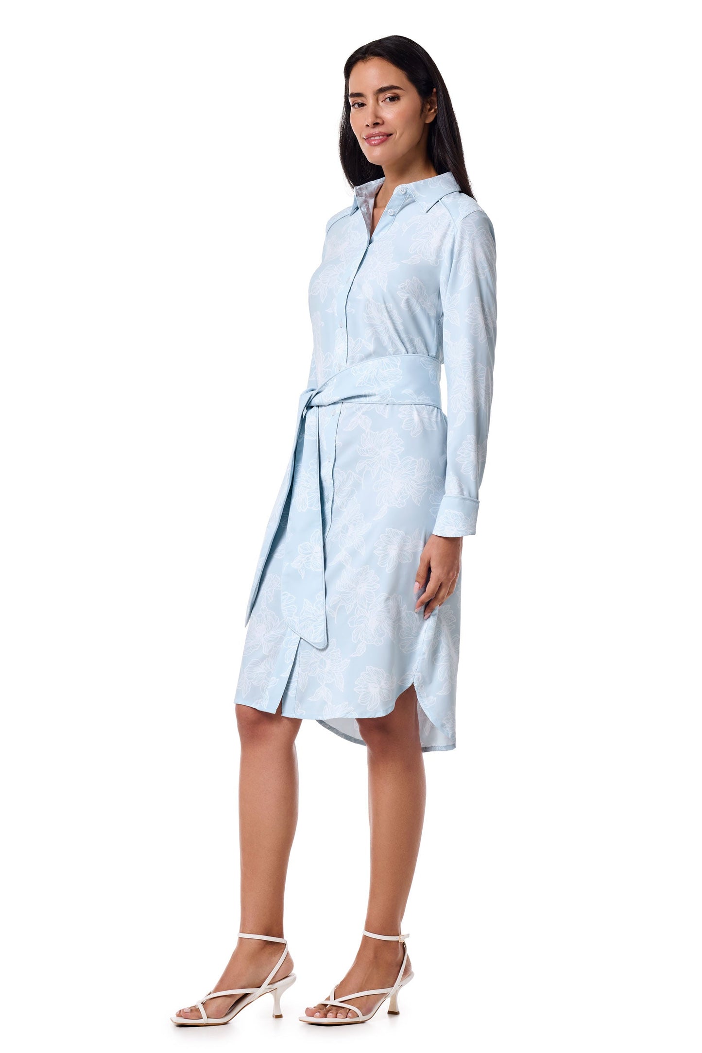 Women's Kitts Shirt Dress | Skyride Perfect Peony