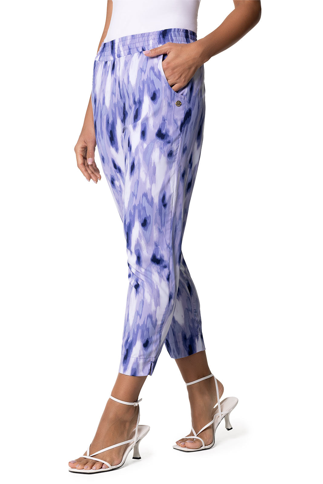 Women's Perissa Pants | Future Dusk Icat Watercolor