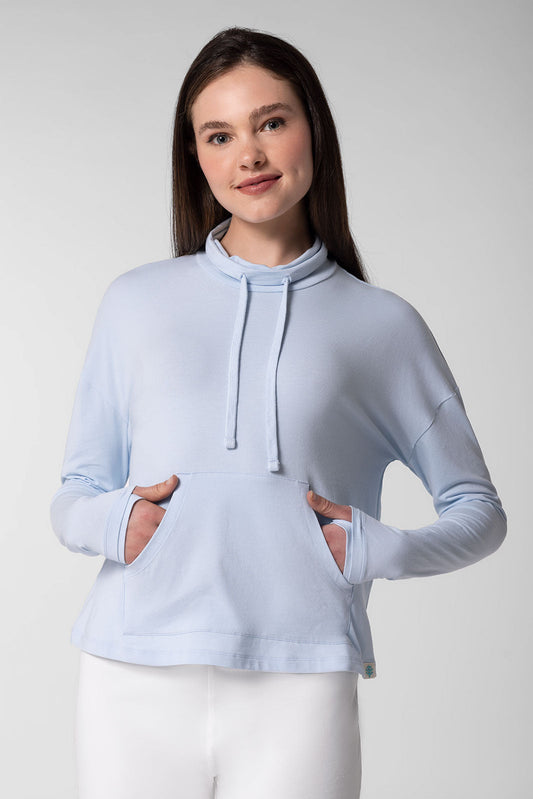Women's Solana Mock Neck Pullover | Skyride
