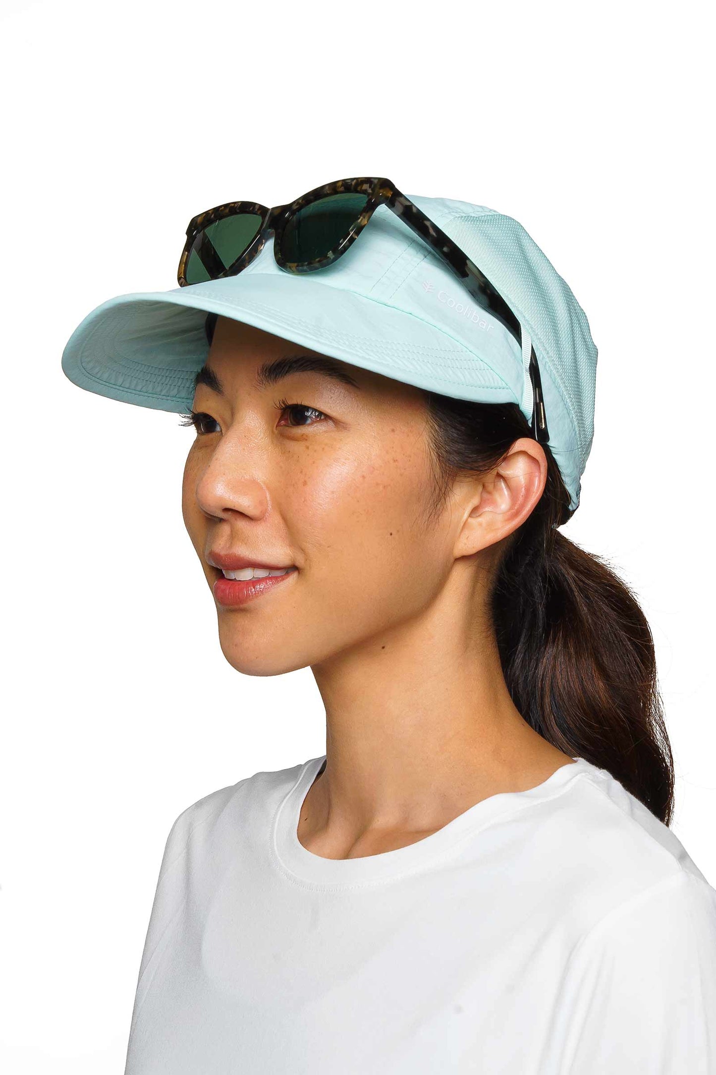 Gorro plegable Destin para mujer | Azul marino brumoso