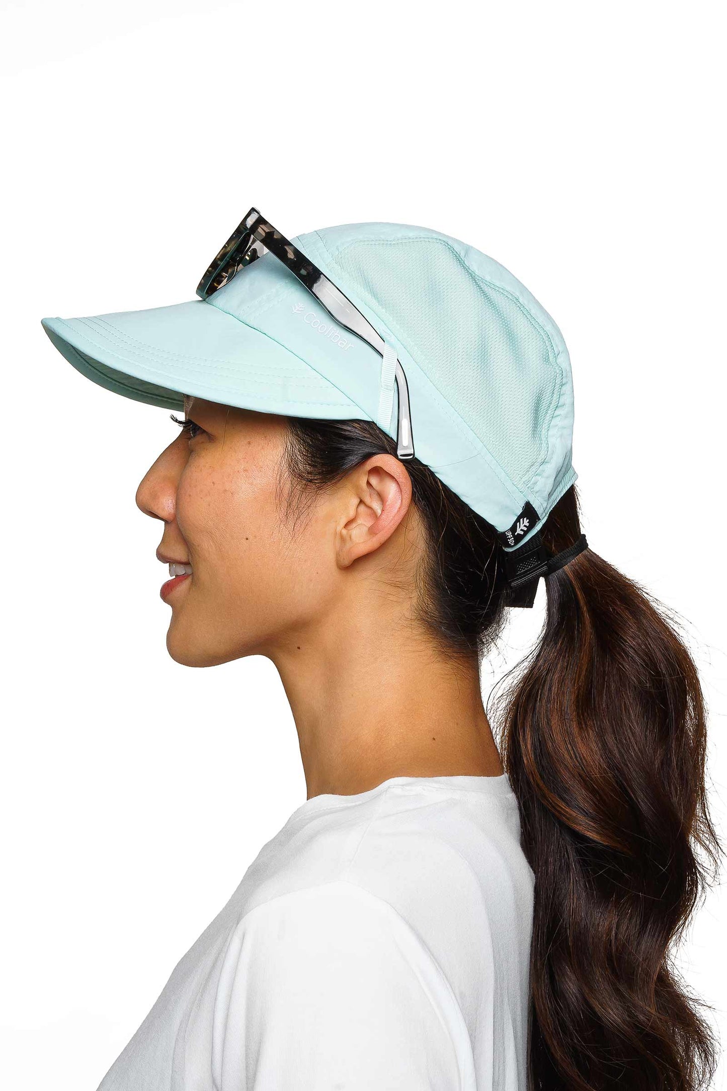 Gorro plegable Destin para mujer | Azul marino brumoso