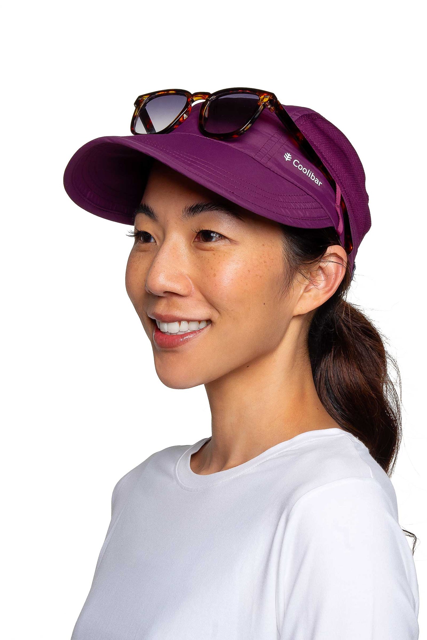 Women's Destin Packable Hat | Rich Plum