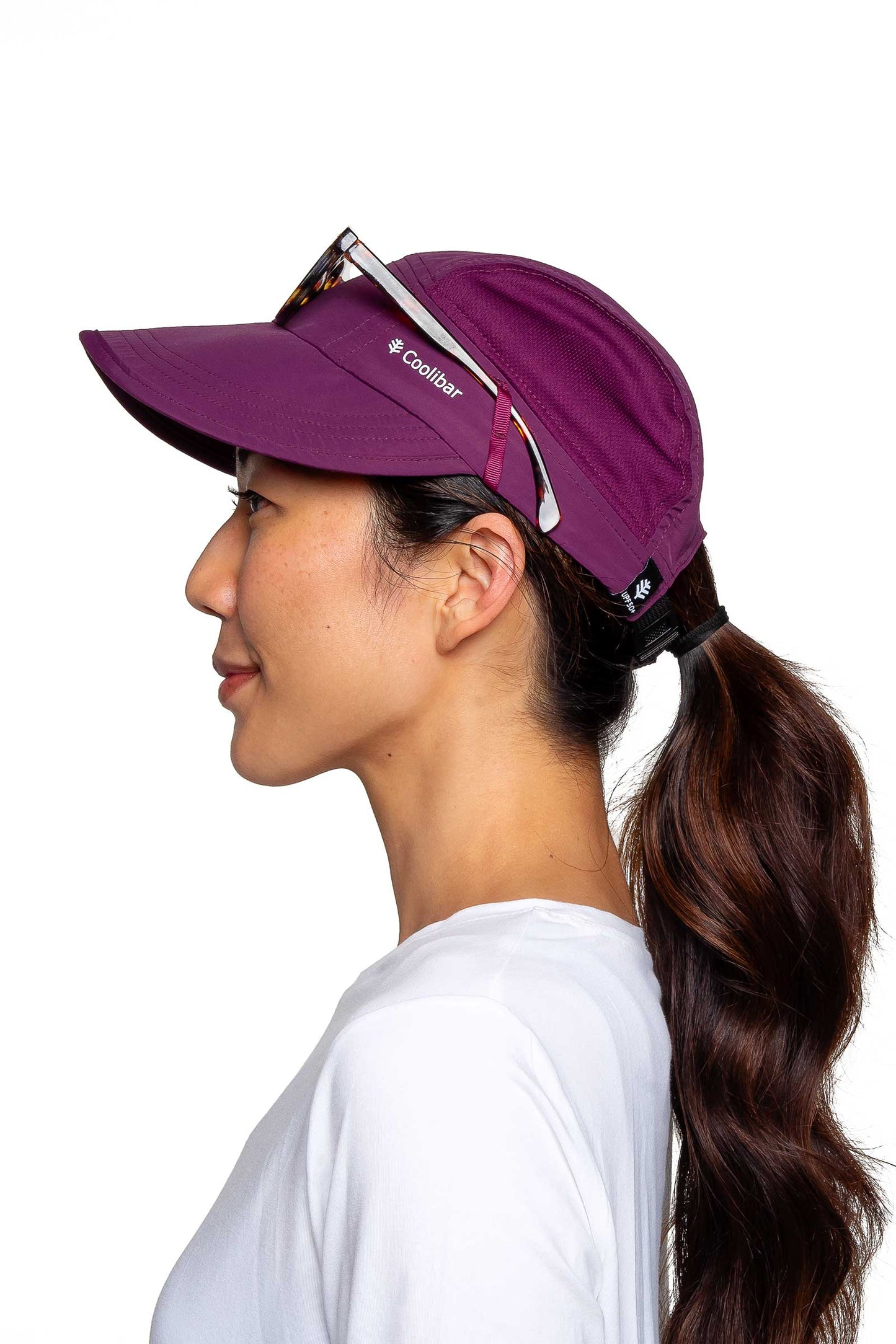 Women's Destin Packable Hat | Rich Plum