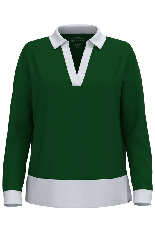 Women's  Fountainbleau Polo | Eden | June