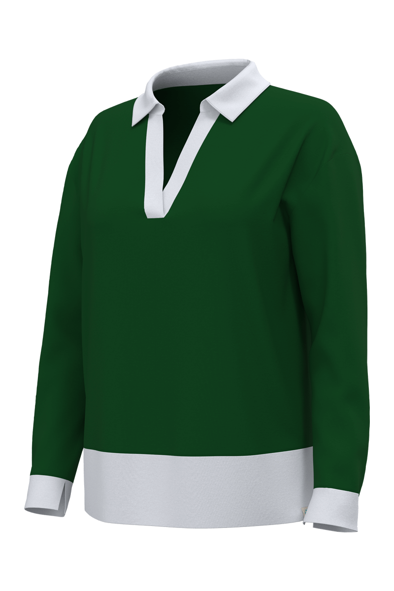 Women's  Fountainbleau Polo | Eden | June