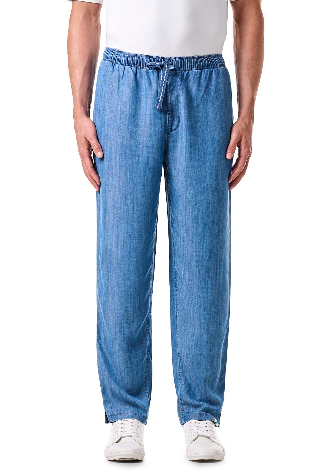 Men's Brickel Chambray Pants | Light Indigo Chambray