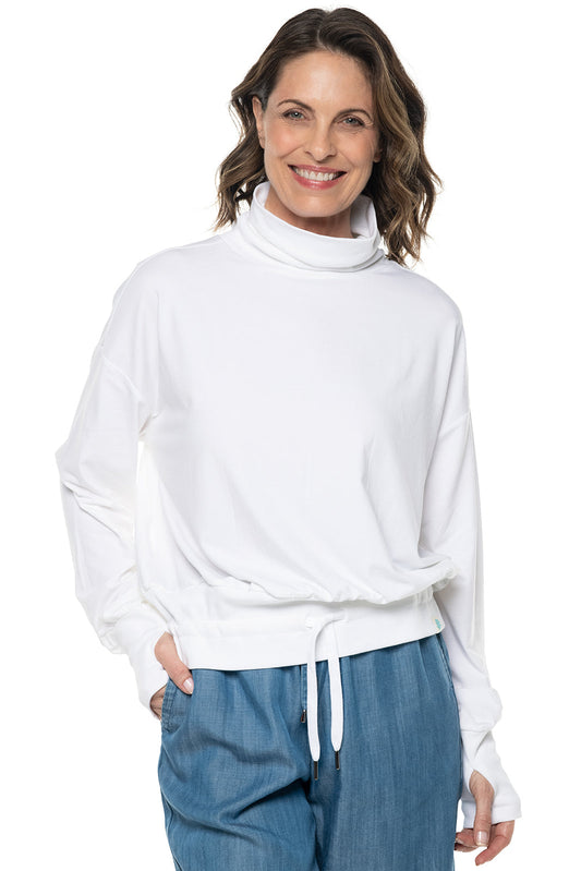 Women's Bay Harbor Tie Waist T-Shirt | White