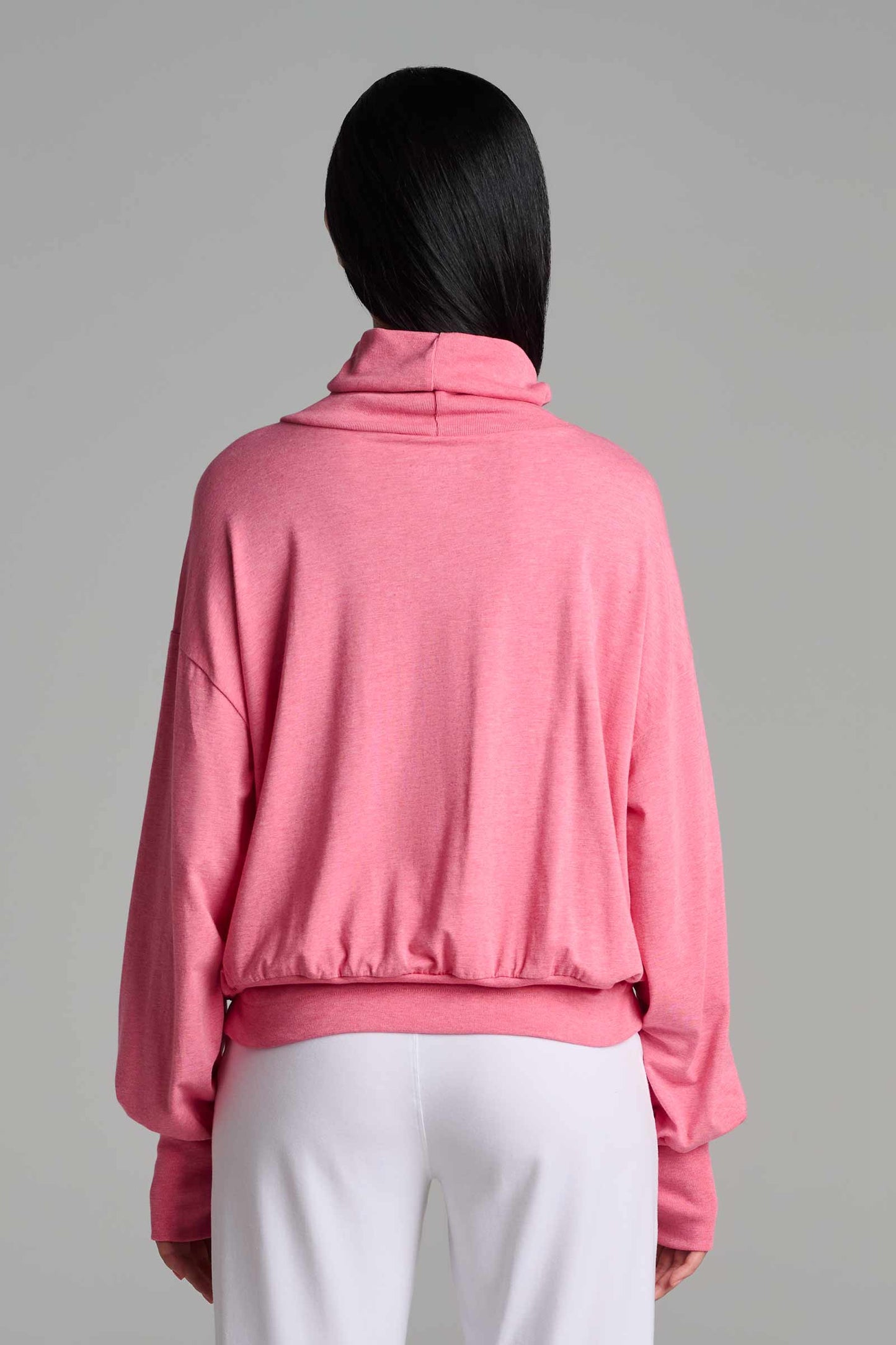 Women's Bay Harbor Tie Waist T-Shirt | Flamingo Pink Heather