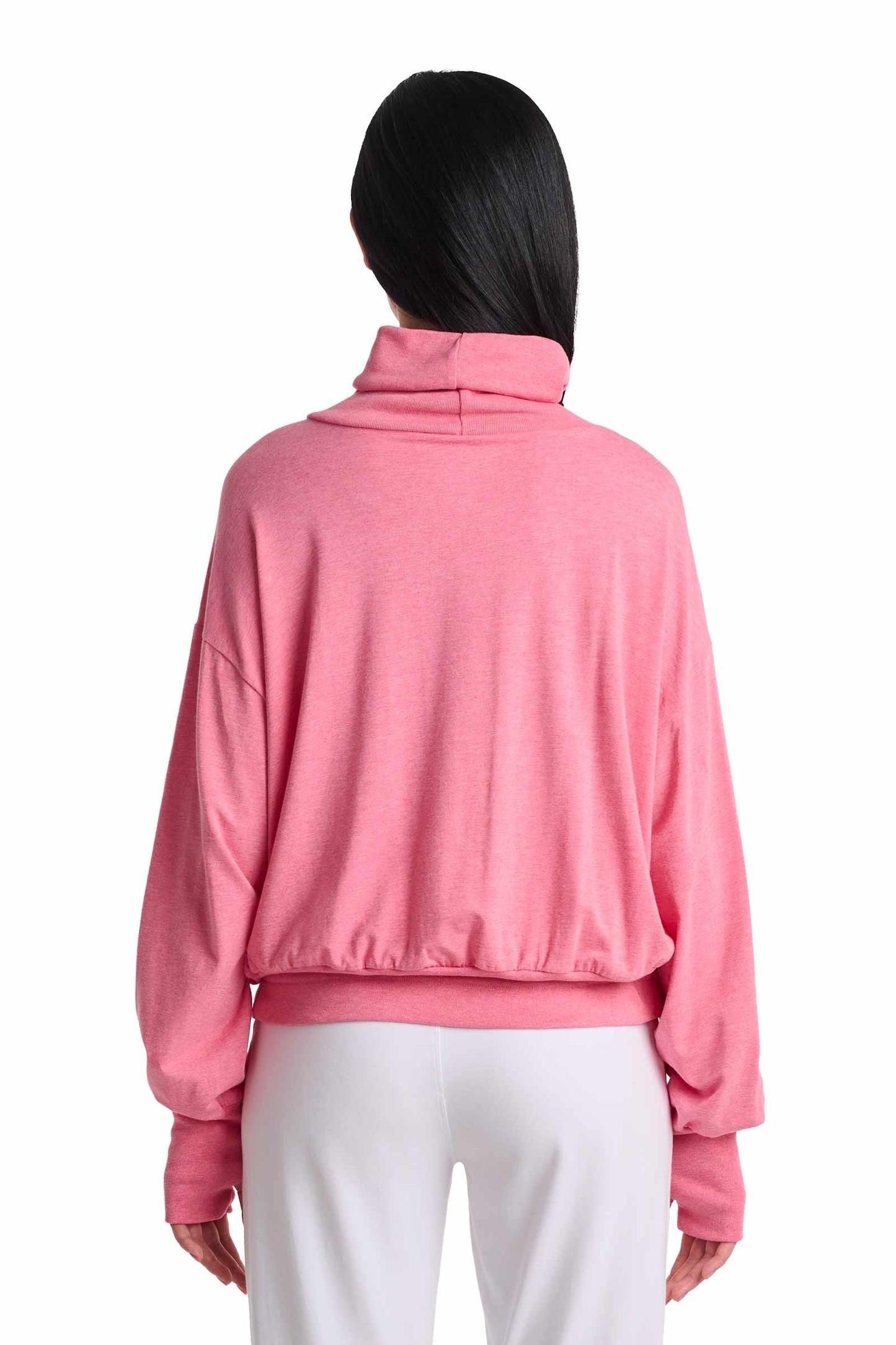 Women's Bay Harbor Tie Waist T-Shirt | Flamingo Pink Heather