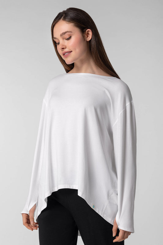 Women's West Palm Drape T-Shirt | White