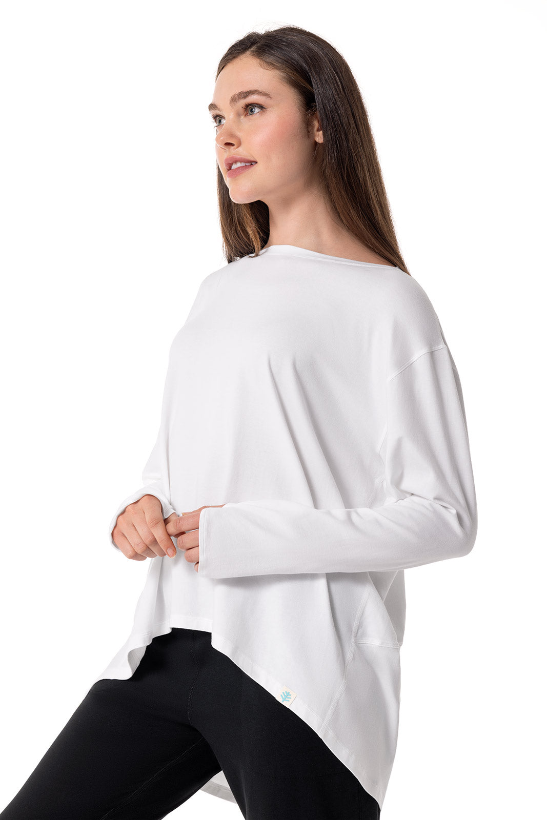 Women's West Palm Drape T-Shirt | White