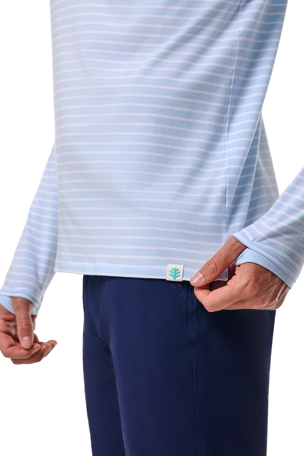 Men's Bal Harbour Polo | Skyride/White Stripe