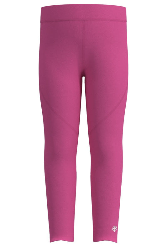 Kid's Wave Swim Tights | Tulip Pink