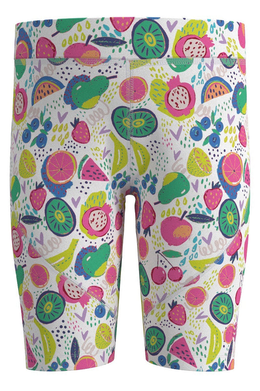 Kid's Wave Swim Shorts | White Fruit Party