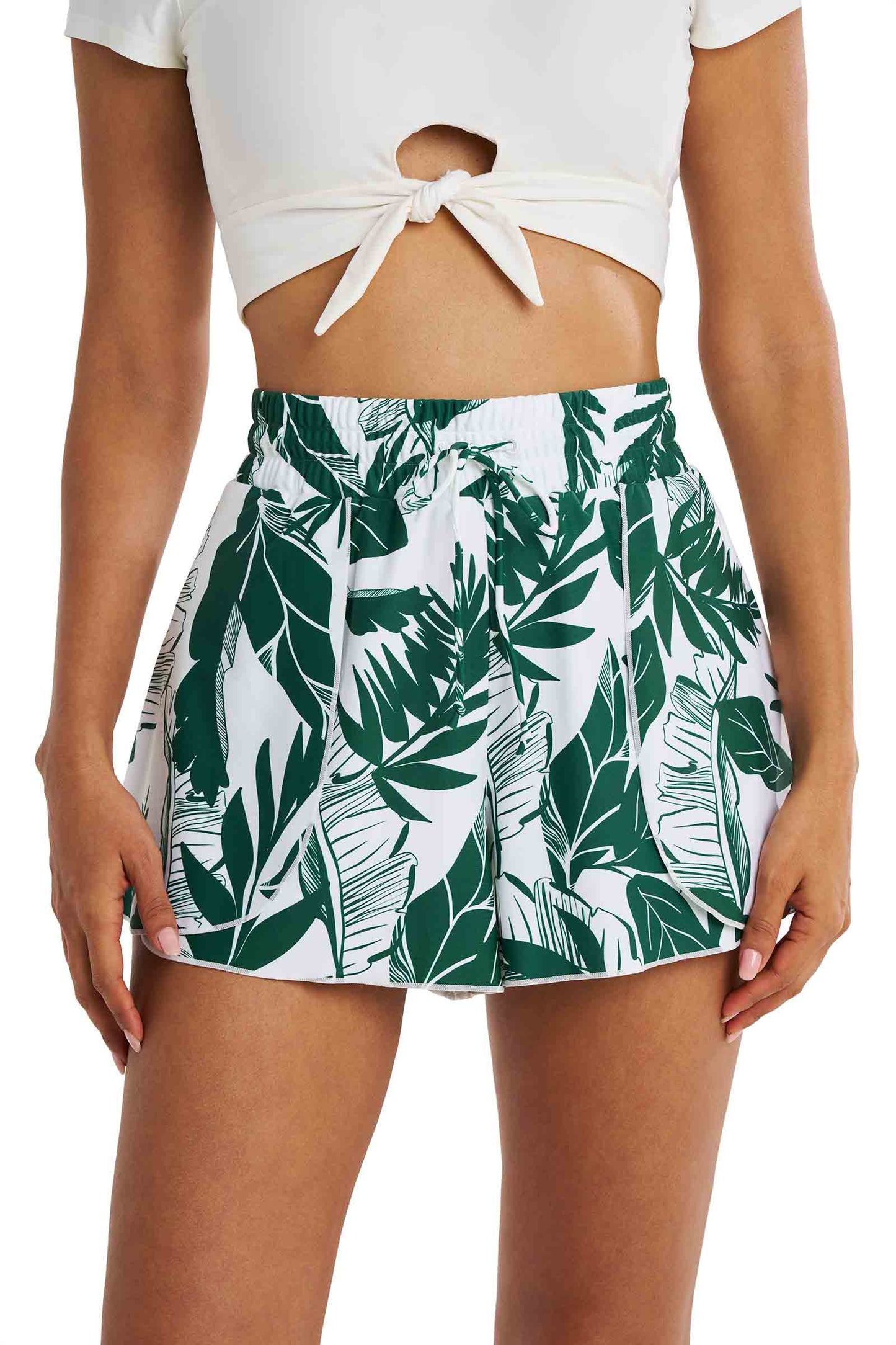 Women's Duval Swim Shorts | Eden Palm Paradise