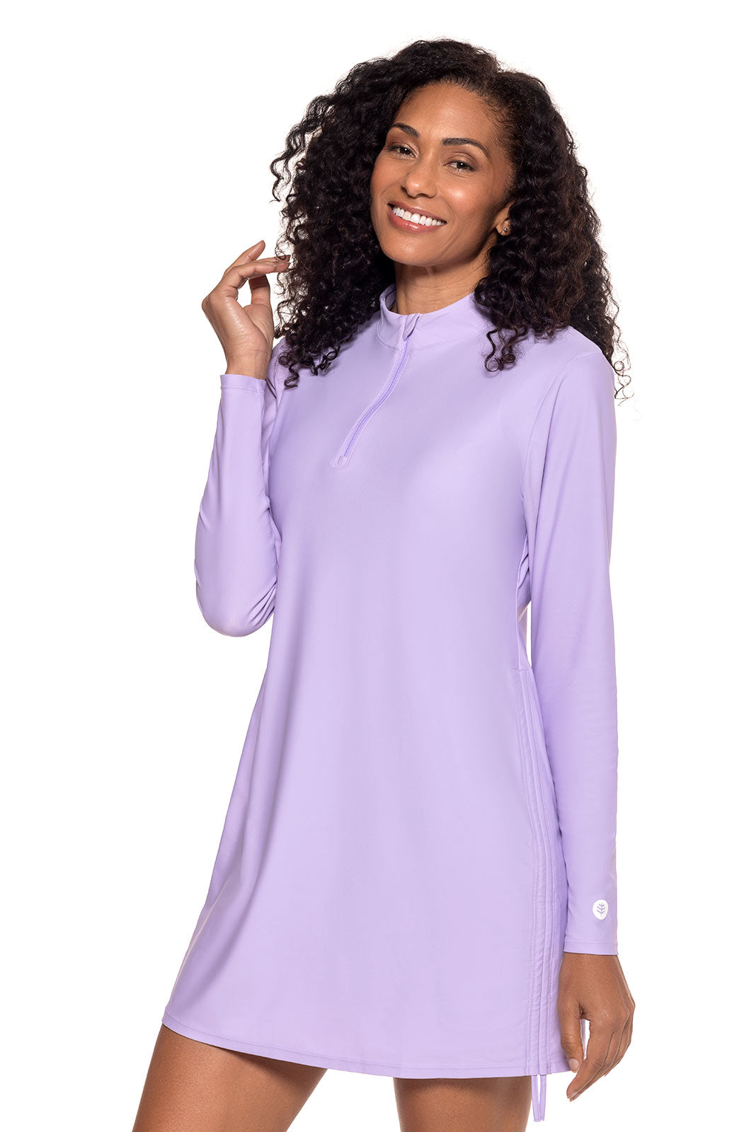 Women's Key Biscayne Ruche Swim Top | Lavendula