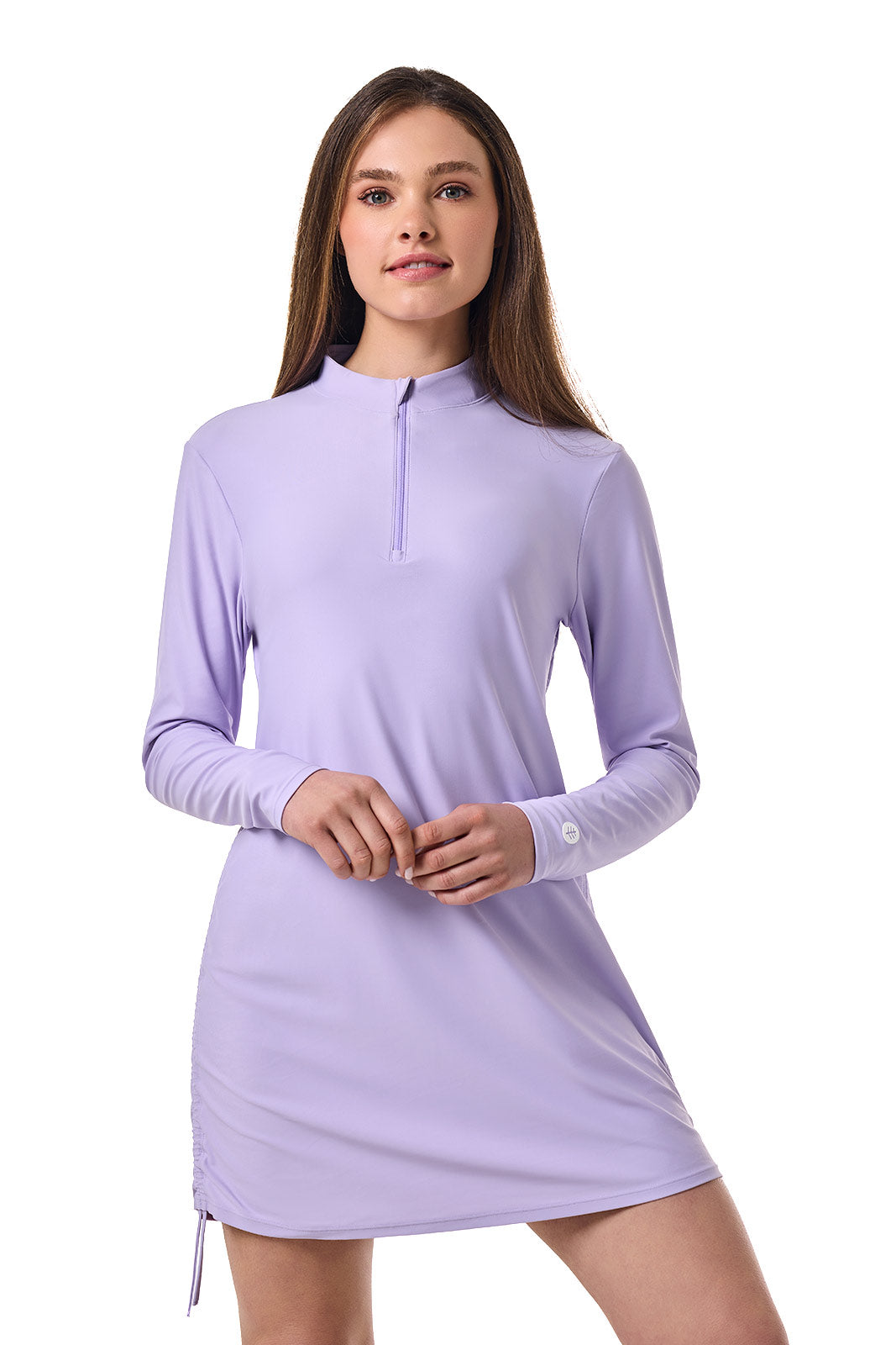 Women's Key Biscayne Ruche Swim Top | Lavendula