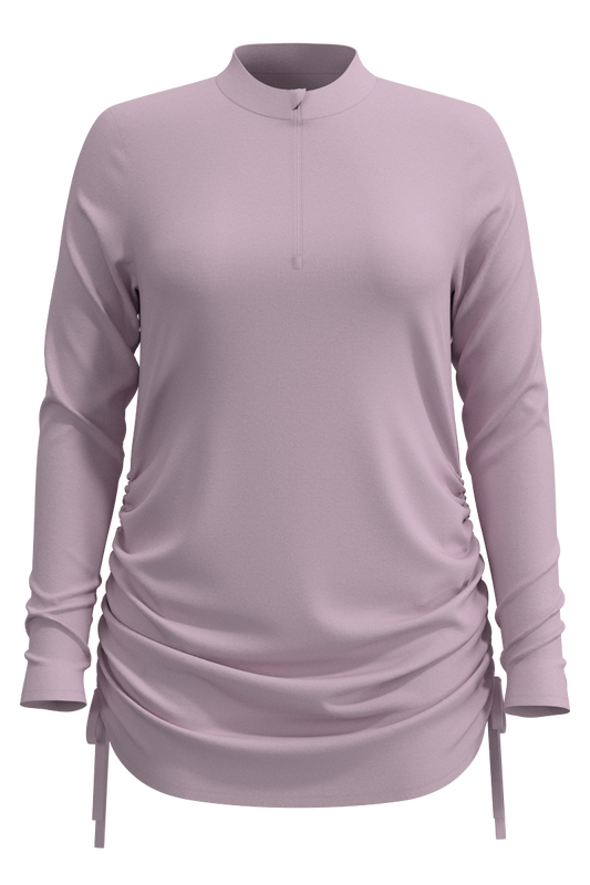 Women's Key Biscayne Ruche Swim Top | Powder