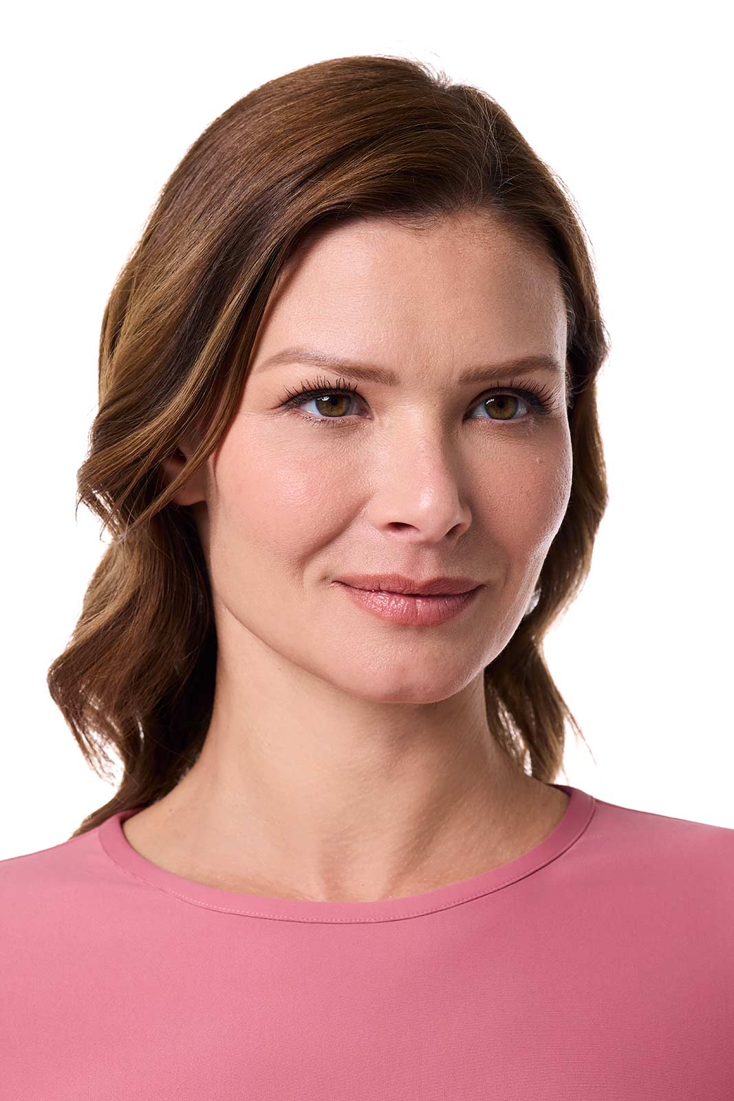 Women's Ocean Drive Cropped Rash Guard | Terracotta Rose