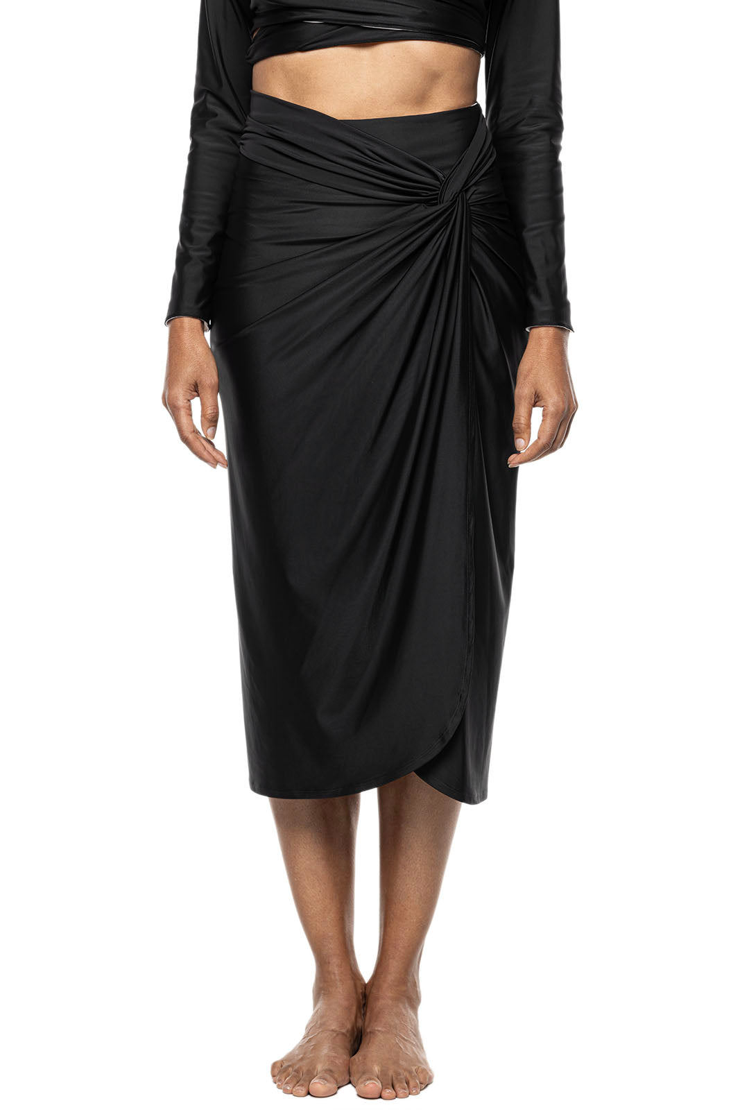 Women's North Bay Village Knot Cover-Up | Black