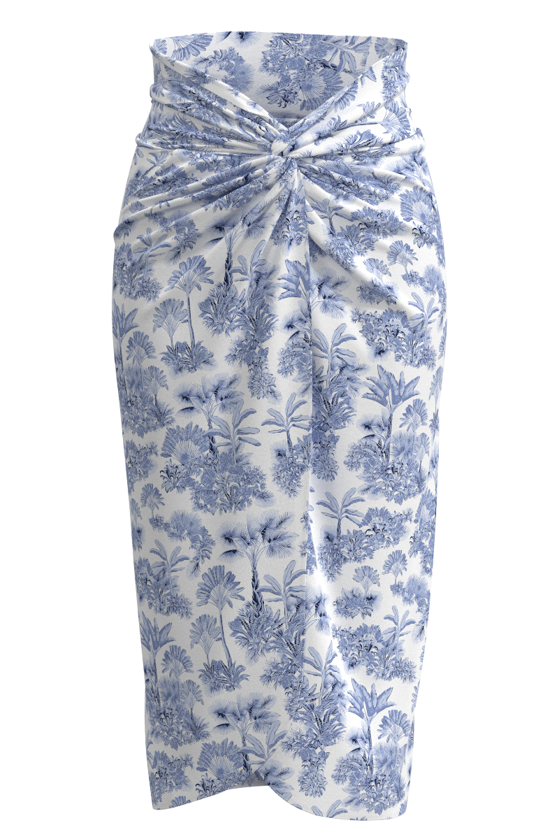 Women's North Bay Village Knot Cover-Up | Periwinkle Isla Bonita