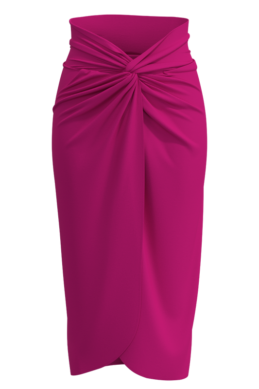 Women's North Bay Village Knot Cover-Up | Fuchsia