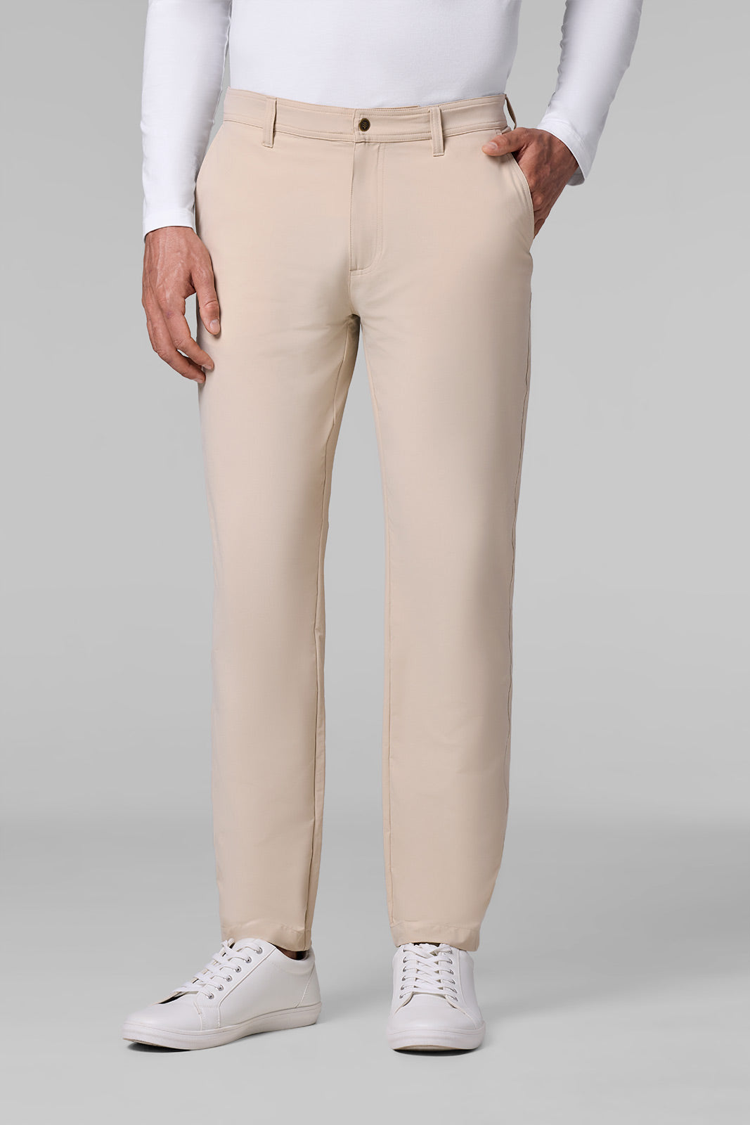 Men's South Pointe Summer Casual Pants | Pale Khaki