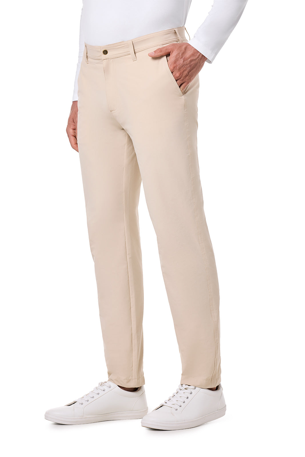 Men's South Pointe Summer Casual Pants | Pale Khaki