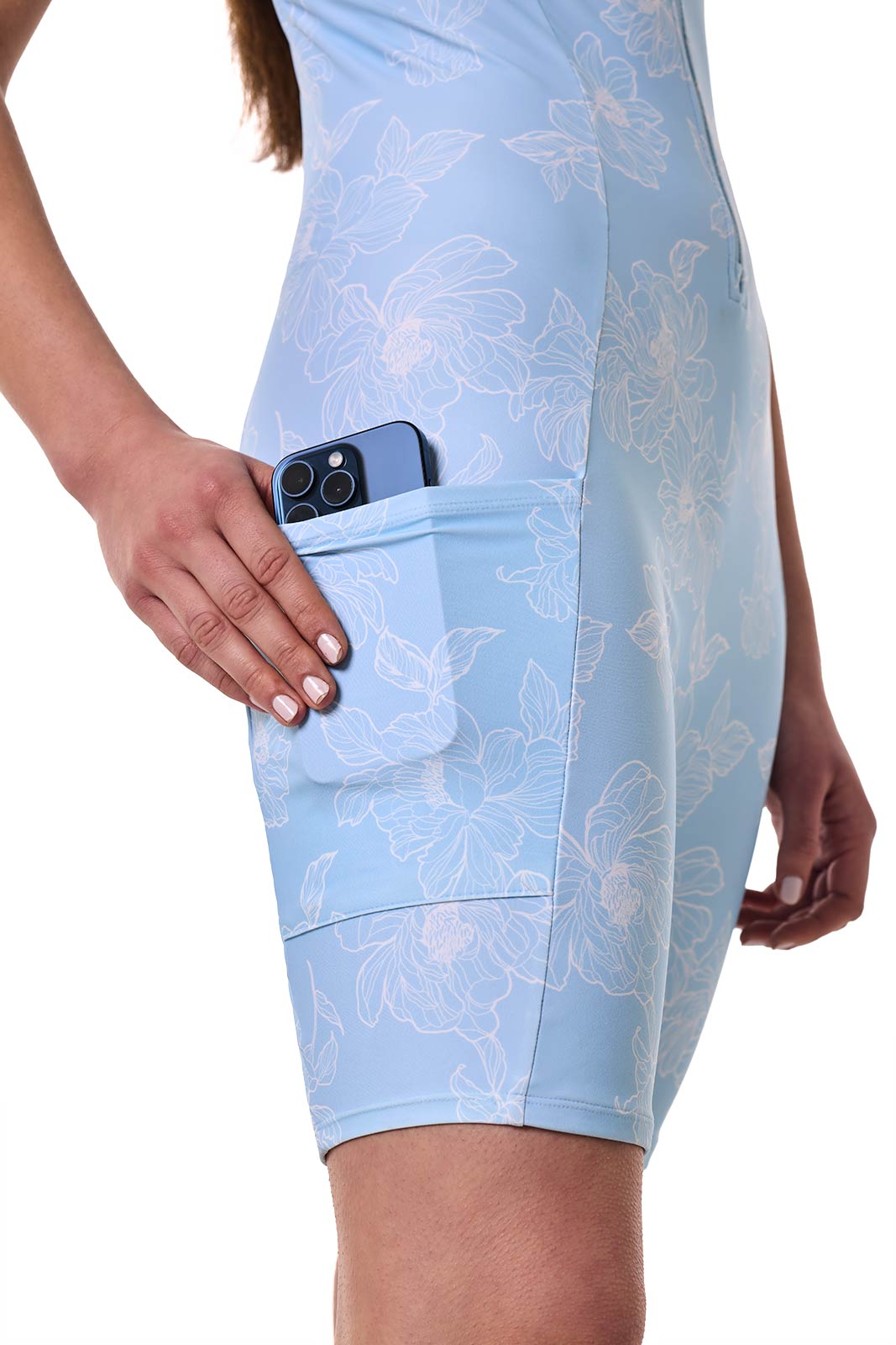 Women's Palm Plaza Knee Suit | Skyride Perfect Peony