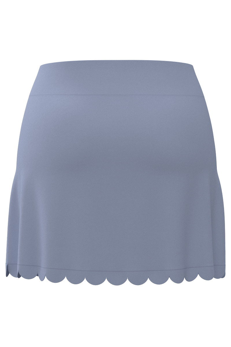 Women's Sea Fan Scallop Skort | Periwinkle