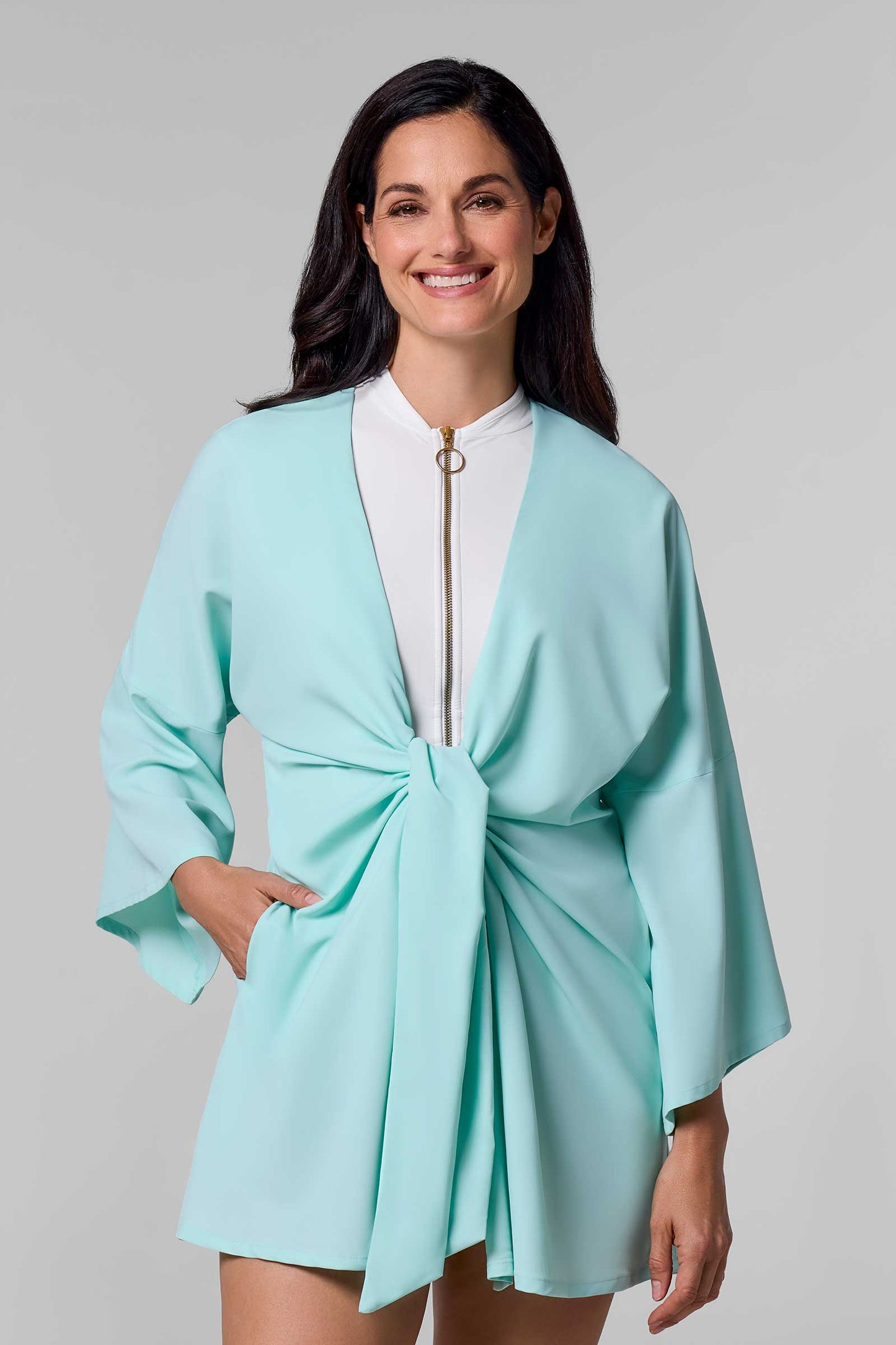 Women's Ocean Drive Cover-Up | Misty Aqua