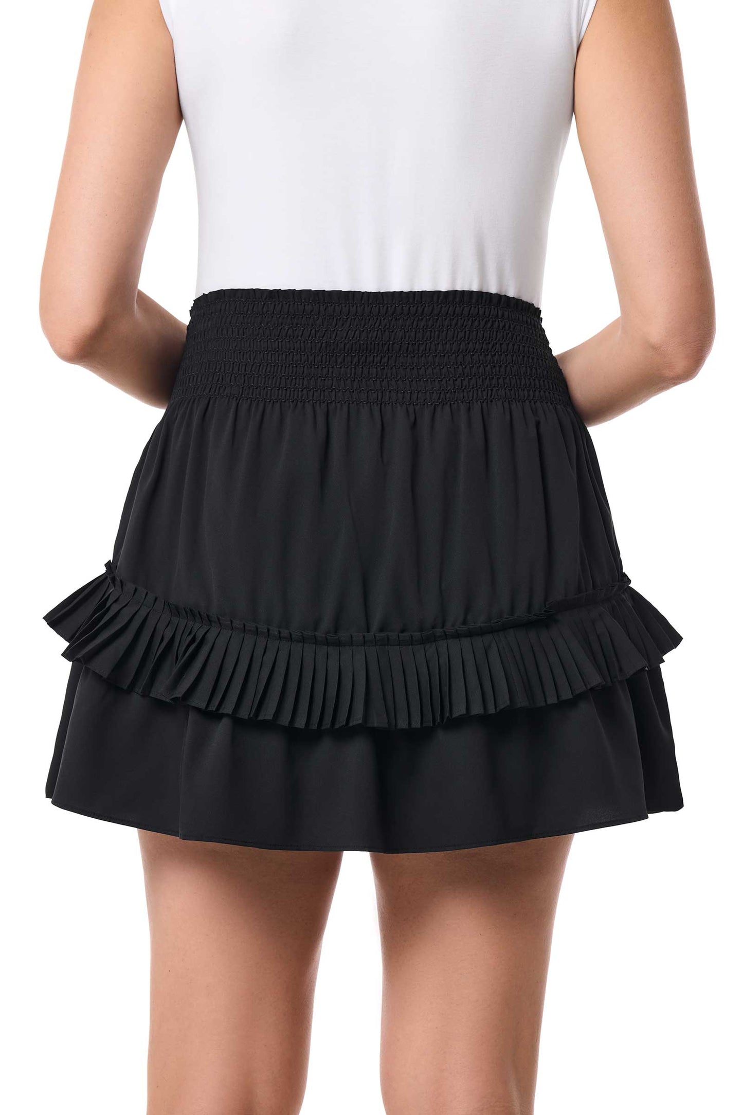 Women's Charlotte Bay Ruffle Skirt | Black