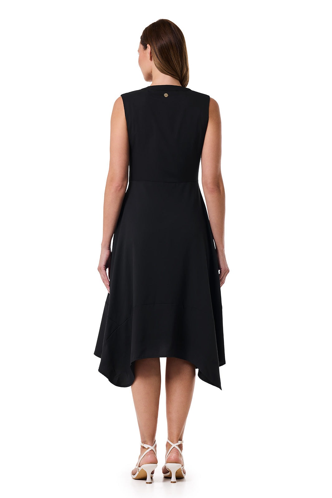 Women's Monroe Button Front Midi Dress | Black