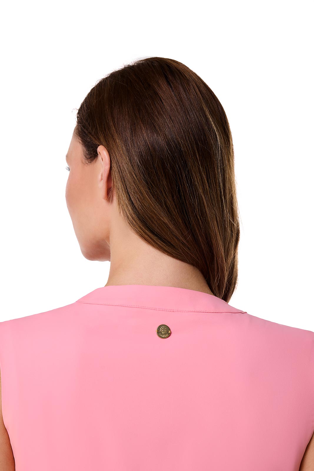 Women's Monroe Button Front Maxi Dress | Flamingo Pink