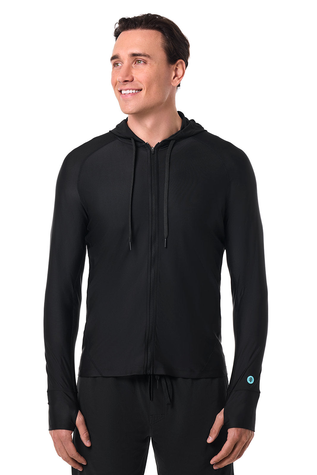 Men's Ocala Swim Hoodie | Black