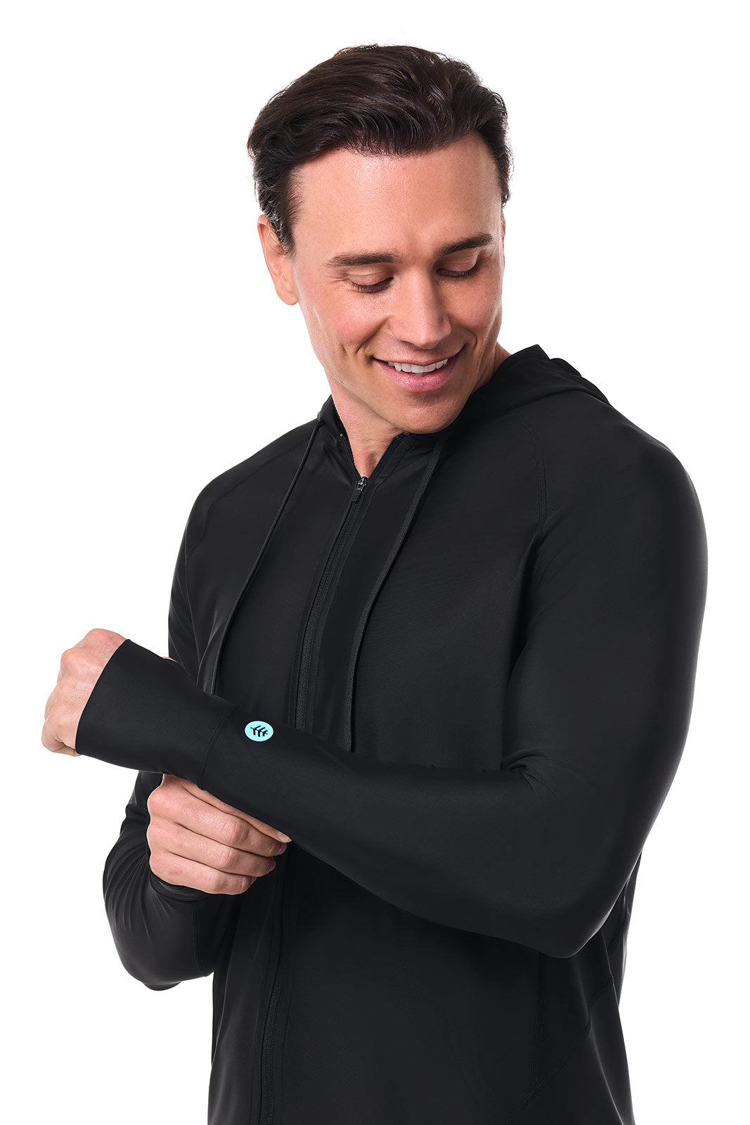 Men's Ocala Swim Hoodie | Black