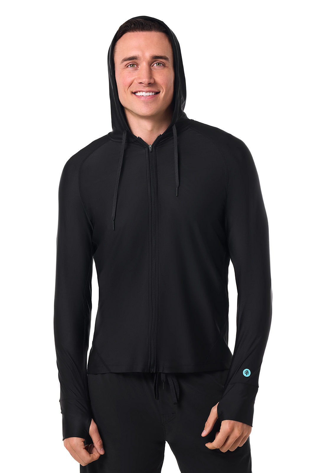 Men's Ocala Swim Hoodie | Black