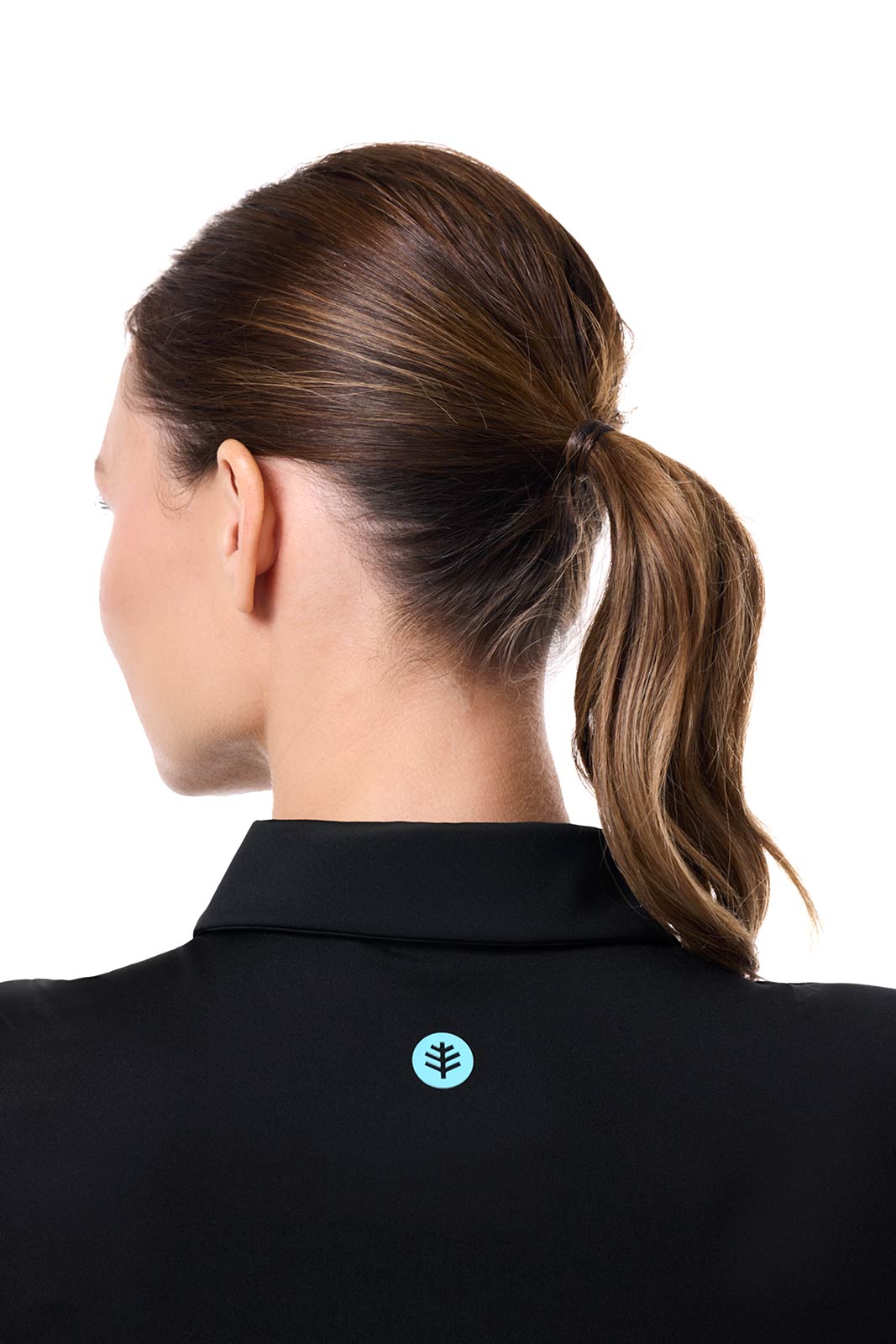 Women's Dew-Sweeper Sleeveless Polo | Black