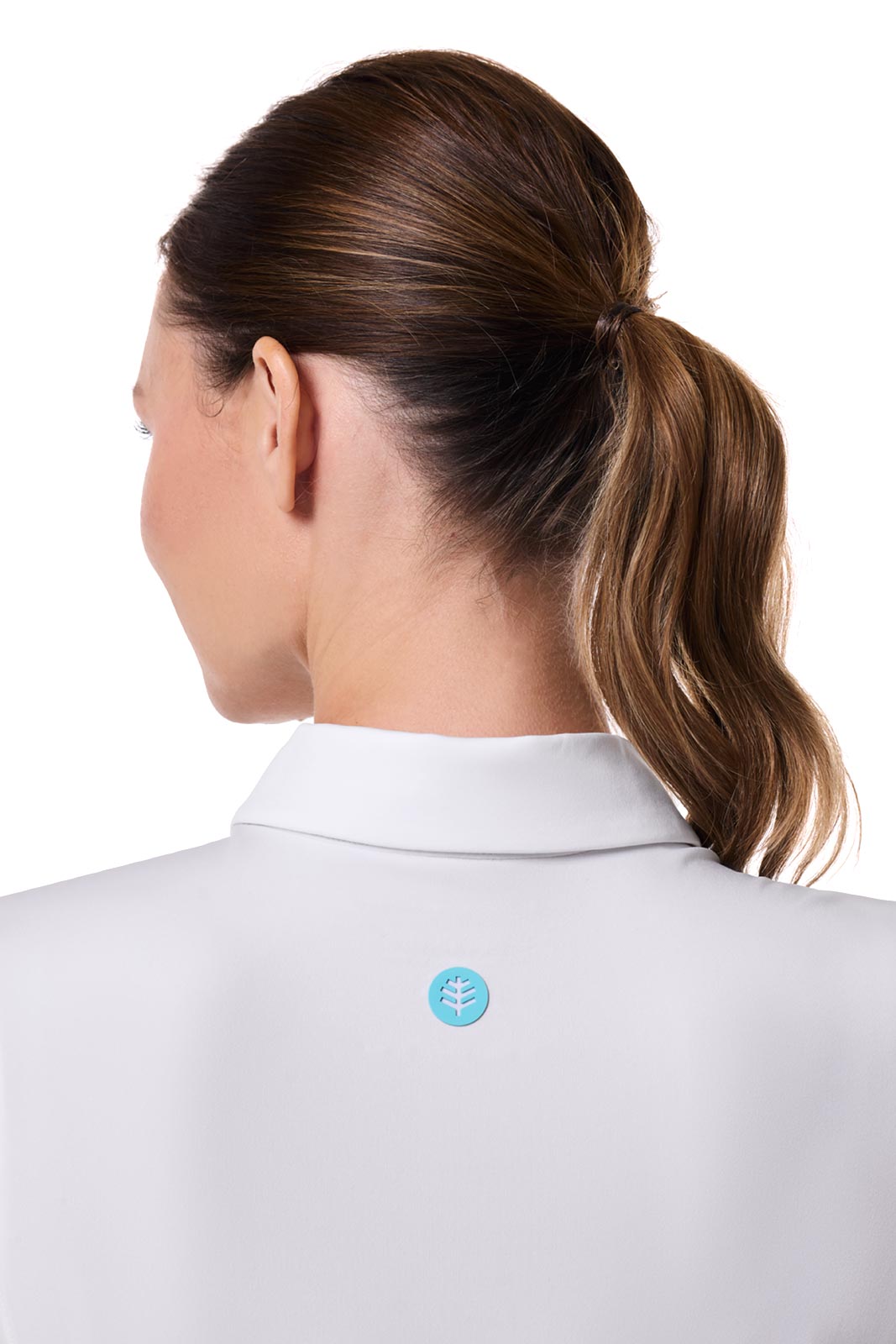 Women's Dew-Sweeper Sleeveless Polo | White