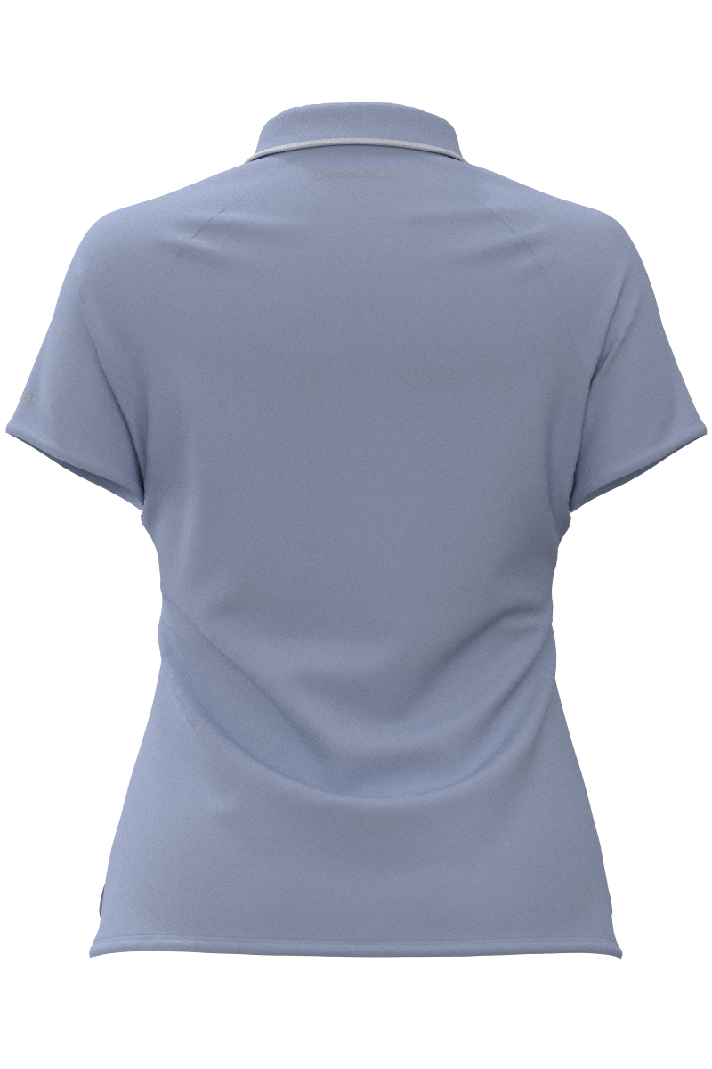 Women's Double Eagle Short Sleeve Polo | Periwinkle
