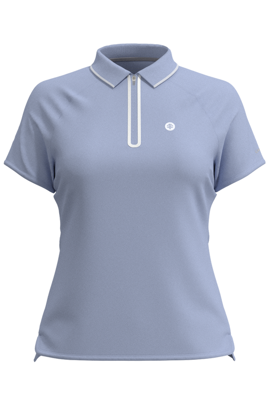 Women's Double Eagle Short Sleeve Polo | Periwinkle