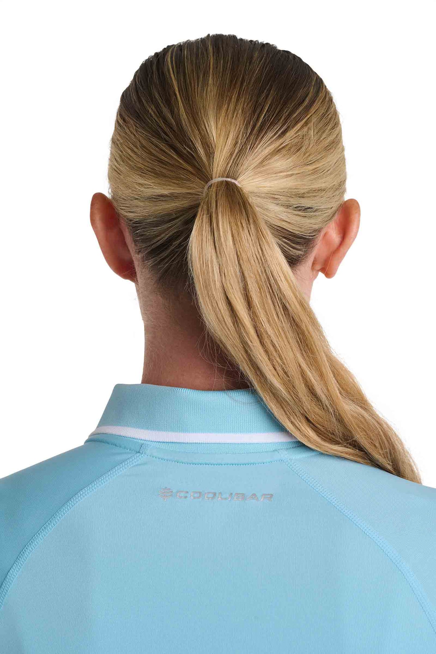 Women's Victory Lap Long Sleeved Golf Polo | Arctic Blue