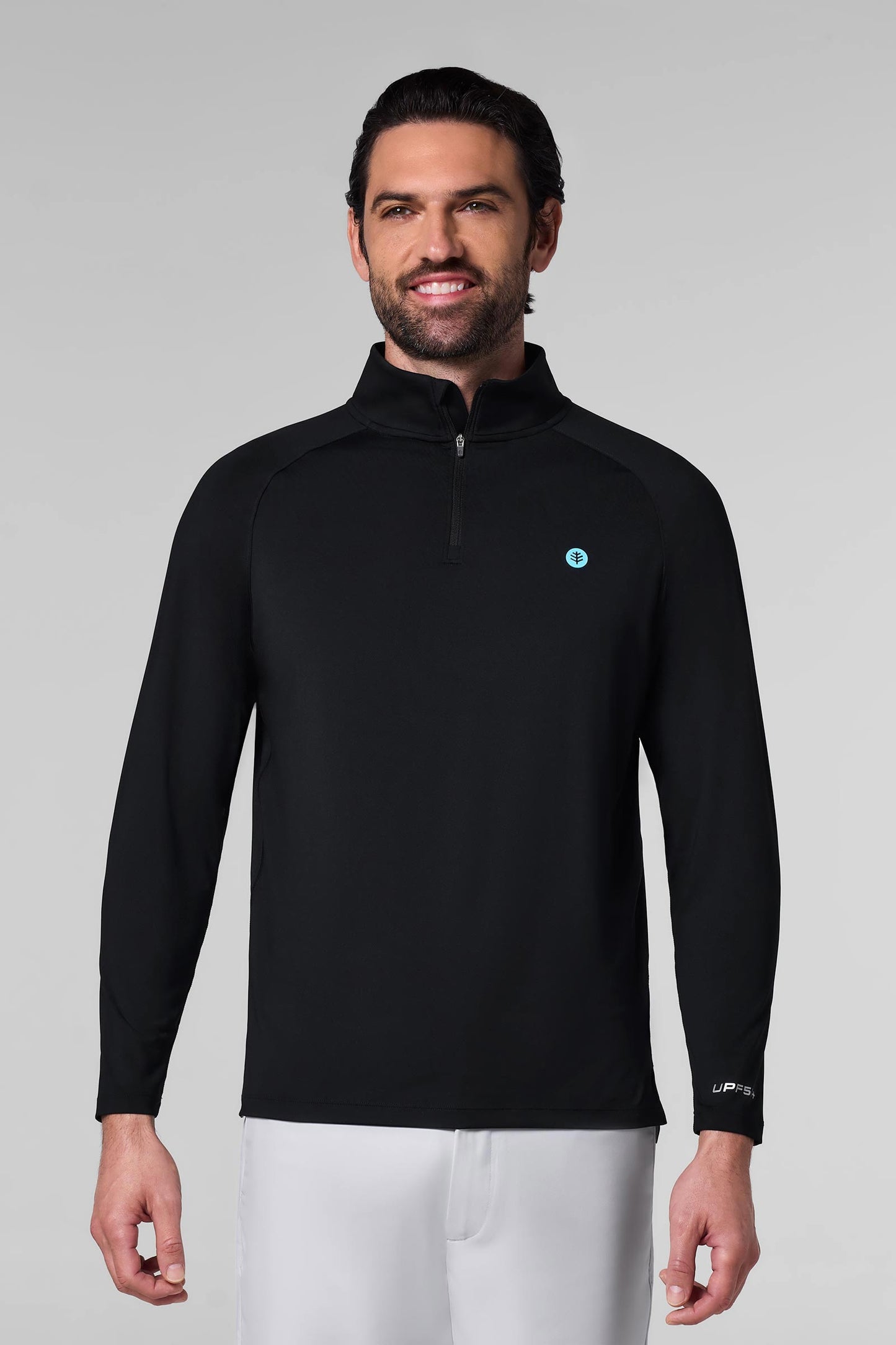 Men's Fairway Golf Pullover | Black
