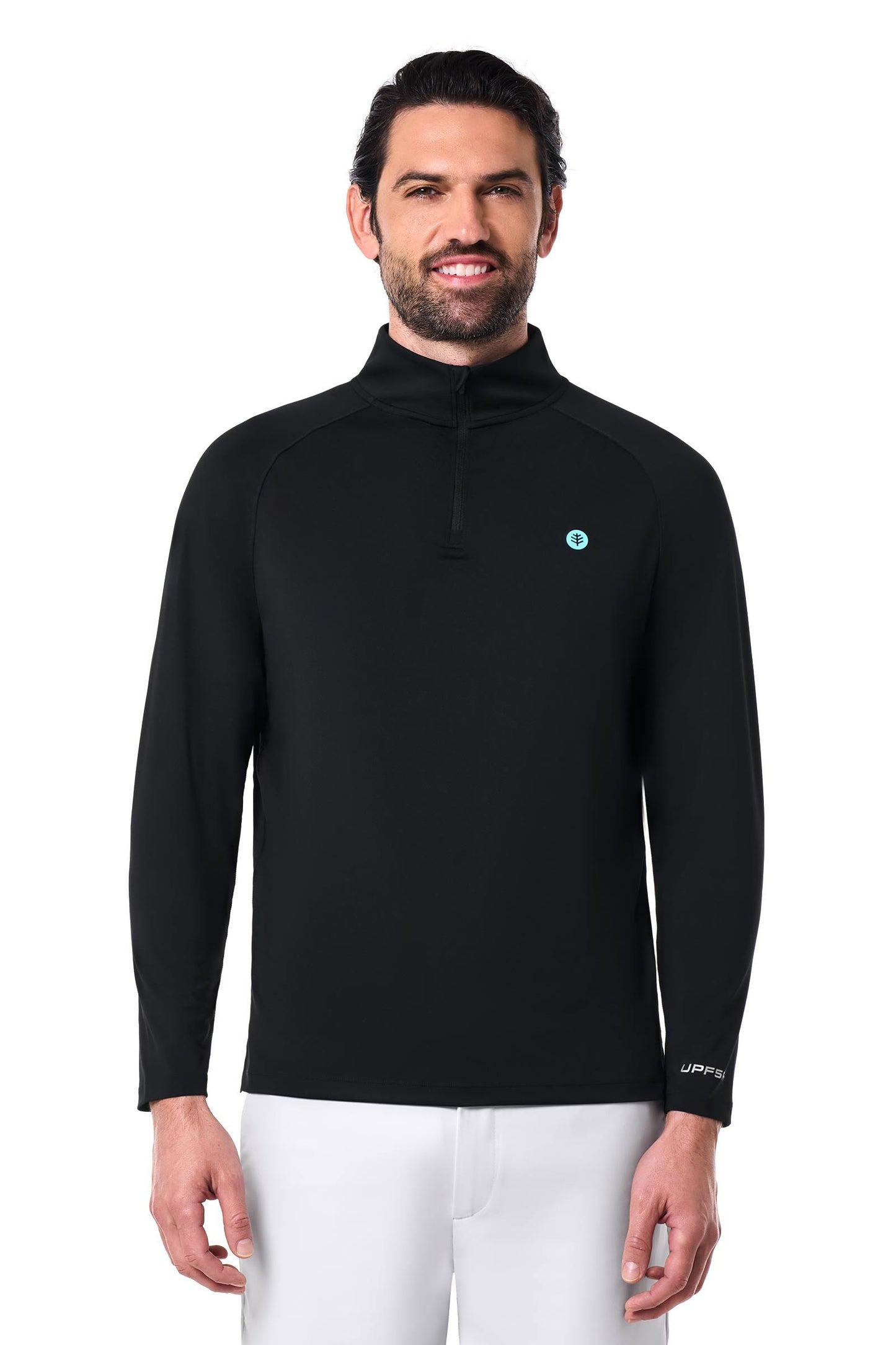 Men's Fairway Golf Pullover | Black