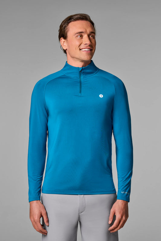Men's Fairway Golf Pullover | Bluejay