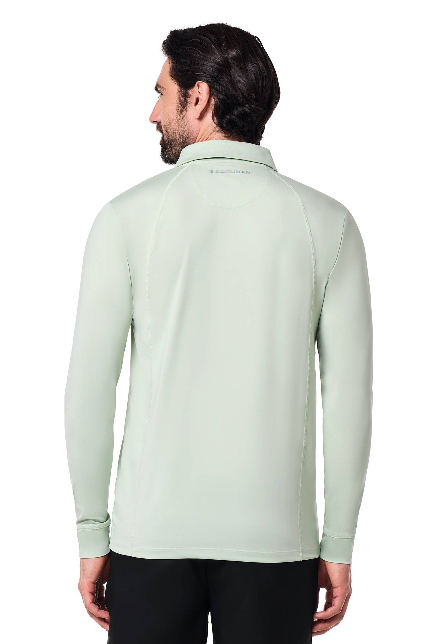 Men's Drive Long Sleeve Golf Polo | Seedling
