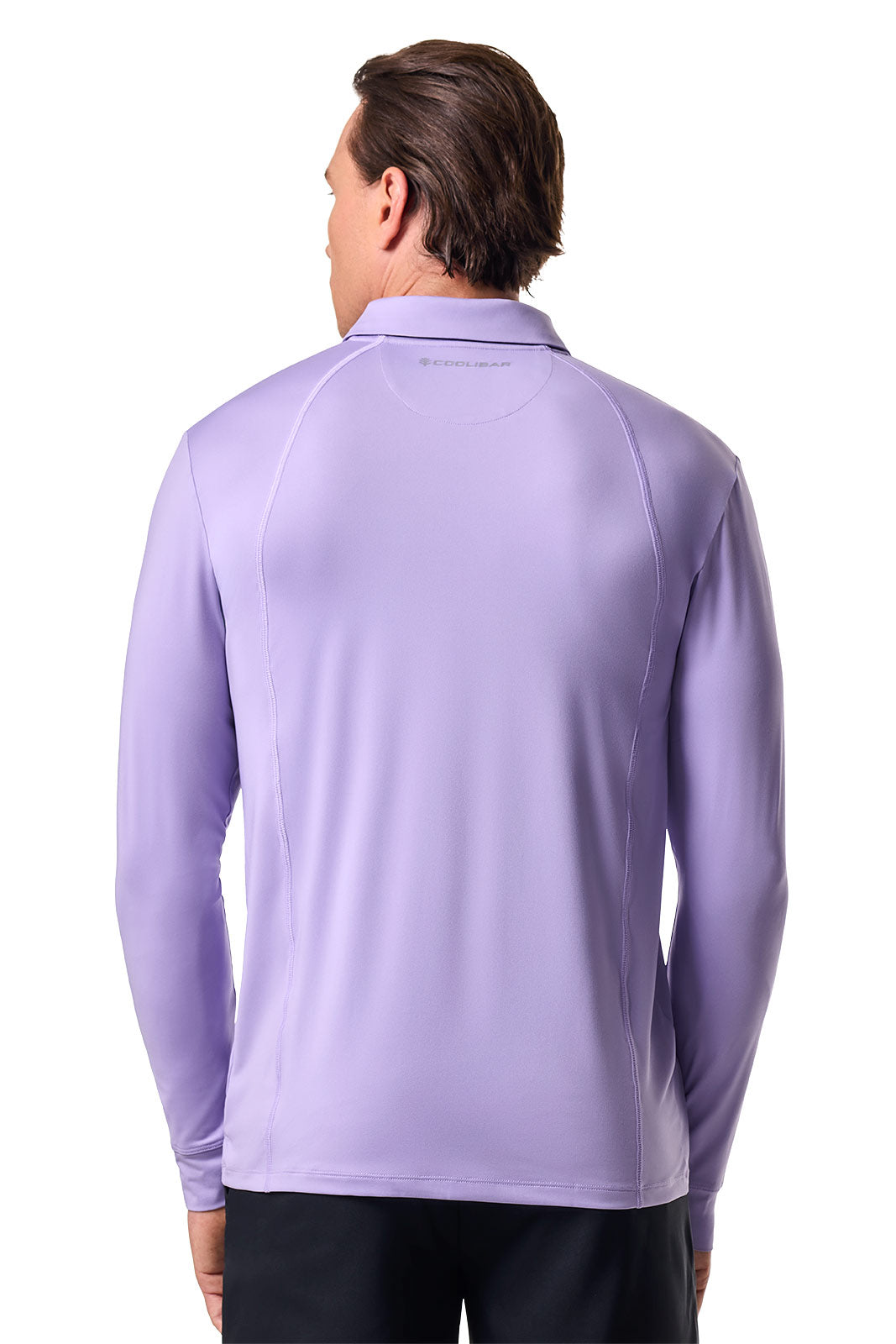 Men's Drive Long Sleeve Golf Polo | Lavendula