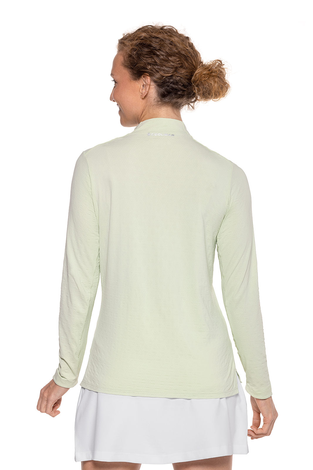 Women's Albatrose Golf Pullover | Seedling Diamond Jacquard