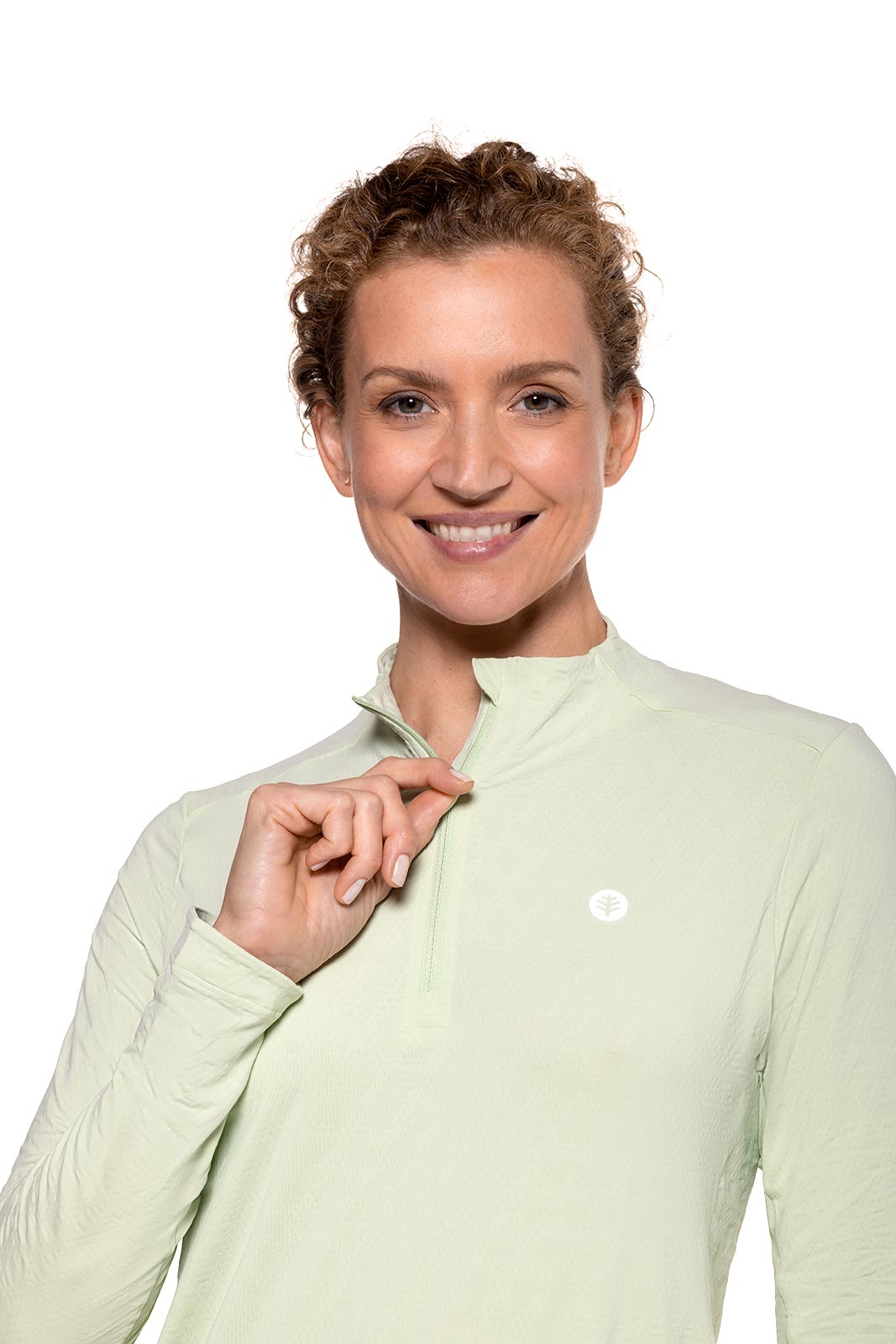 Women's Albatrose Golf Pullover | Seedling Diamond Jacquard