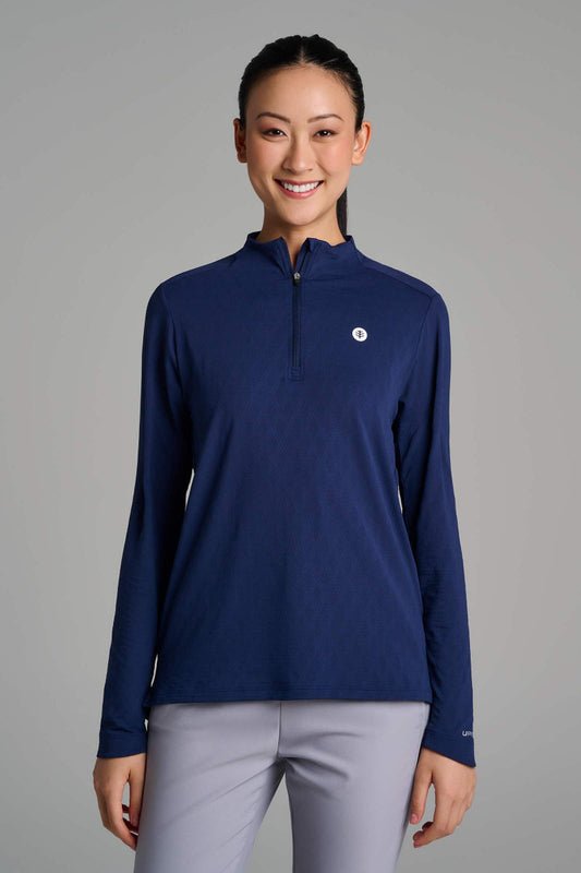 Color_Navy Diamond Jacquard